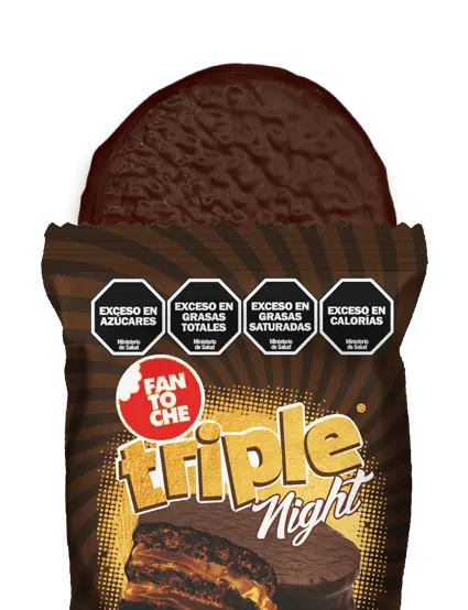 Alfajor Fantoche Triple Night 12x85g.webp