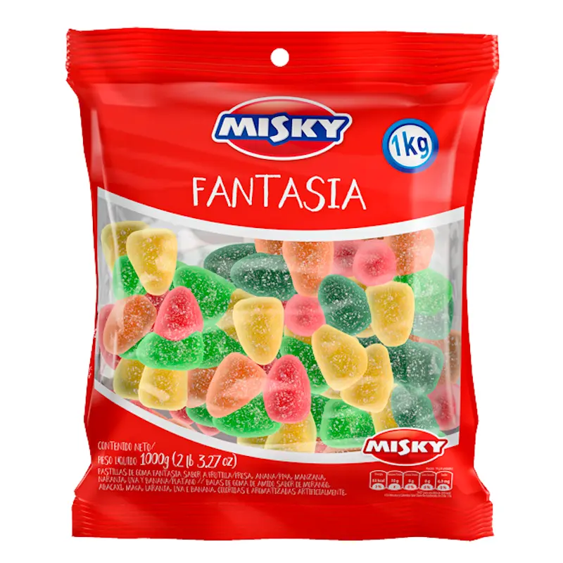 Goma Misky Fantasía x1kg (x6)