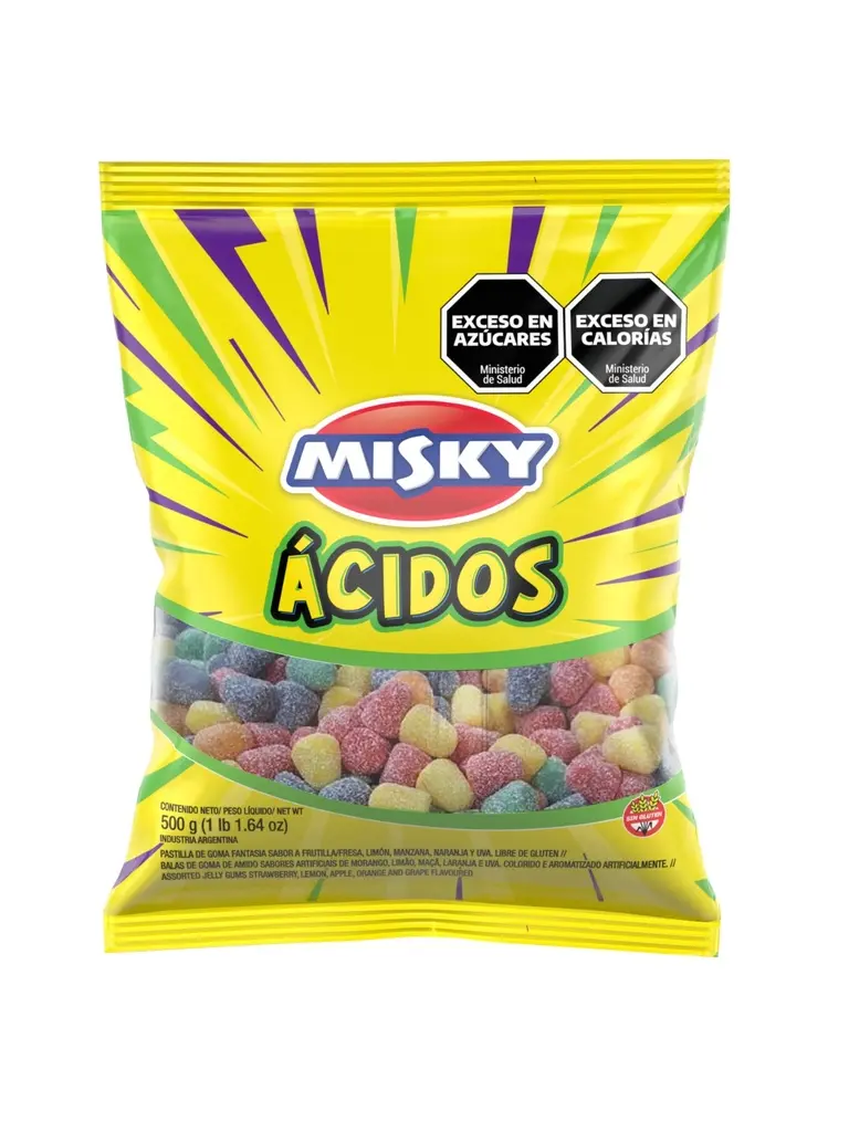 [8069] Goma Misky Ácidas x500g