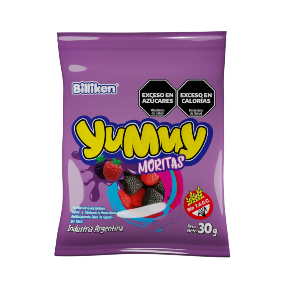[8080] Gomitas Yummy Moritas x30g