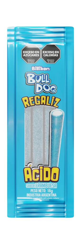 Tubito Bulldog Frambuesa x18g