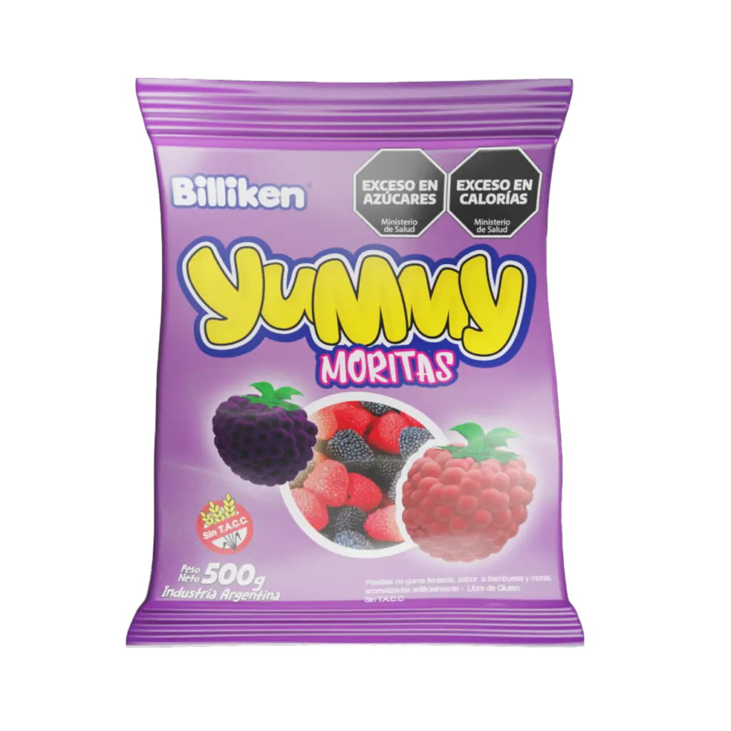 Goma Yummy Moritas x500g (x6)
