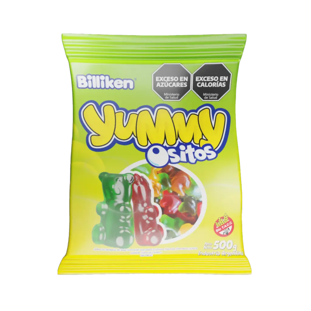 Goma Yummy Ositos x500g (x6)