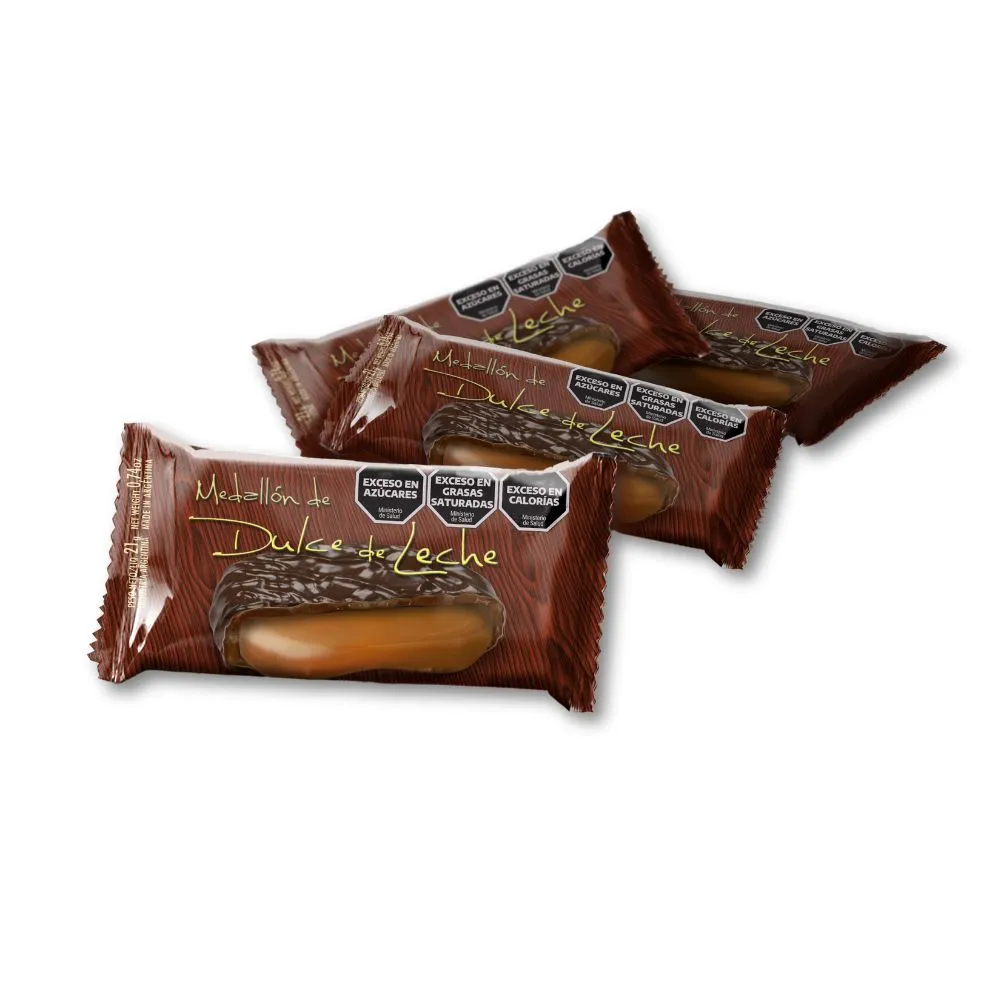 Medallón Relleno de Dulce de Leche x21g