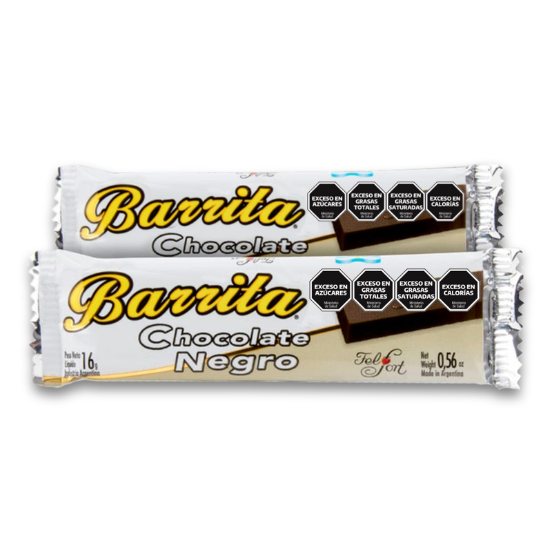 [13110] Barrita de Chocolate Negro x16g