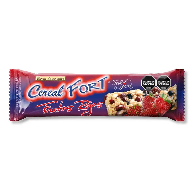 Cerealfort Frutos Rojos x19g
