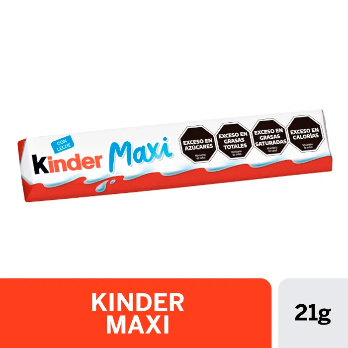 [17510] Kinder Chocolate Maxi x21g
