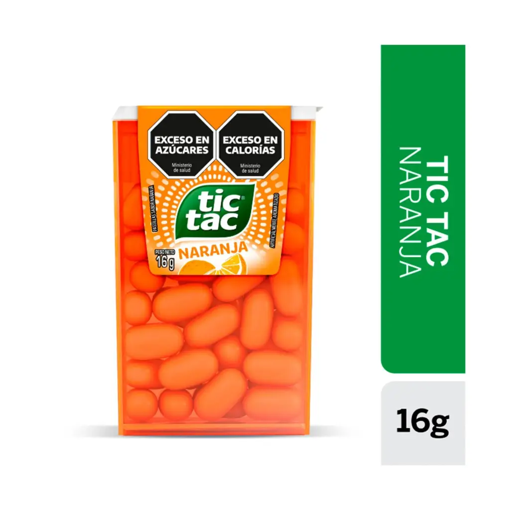 Tic Tac Naranja x16g