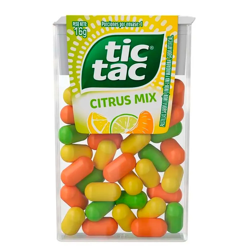 Tic Tac Citrus Mix x16g