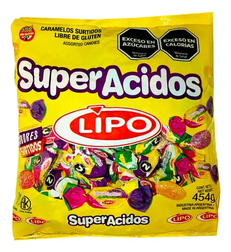 Caramelo Lipo Super Ácido x454g