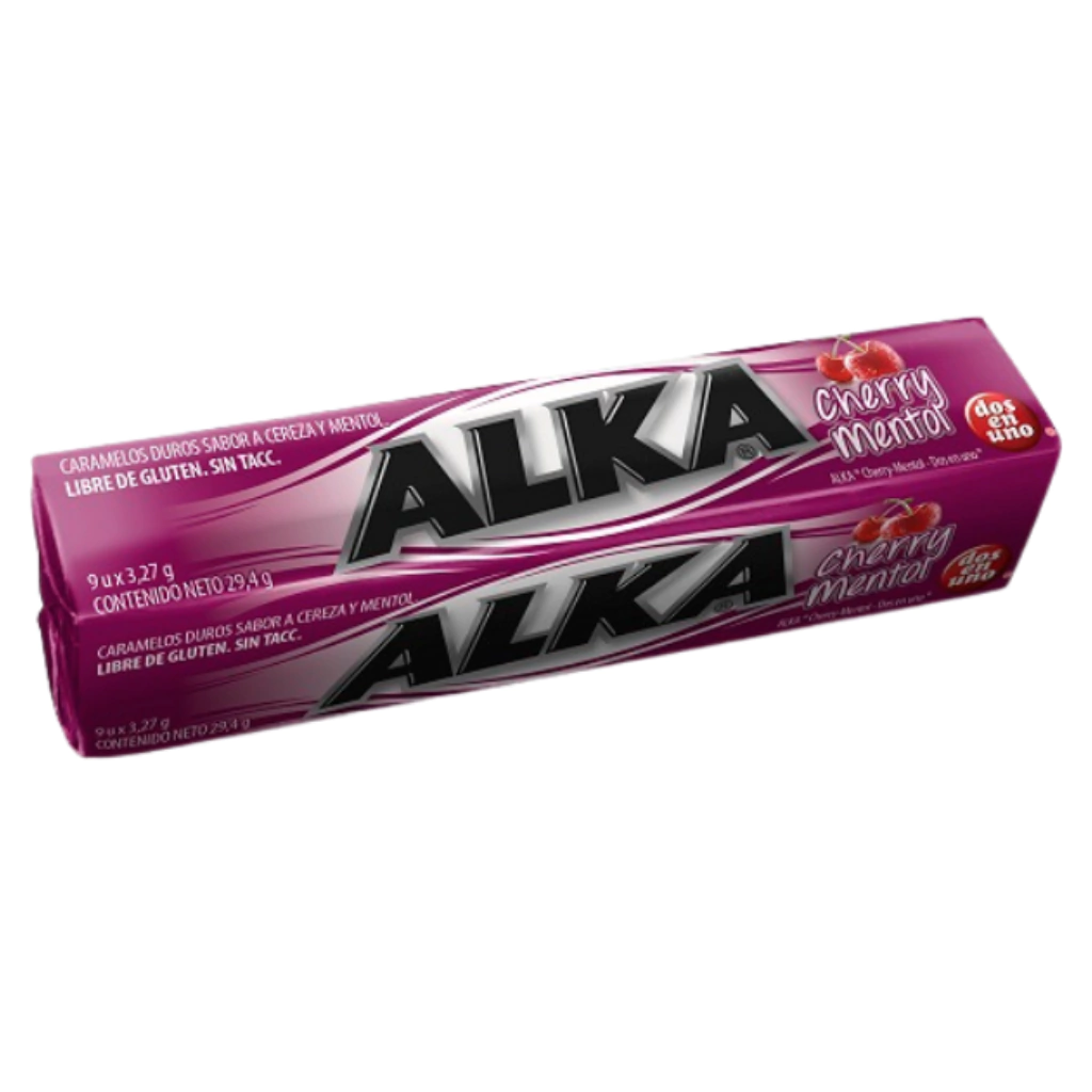 [26066] Pastilla Alka Cherry y Mentol x29,4g