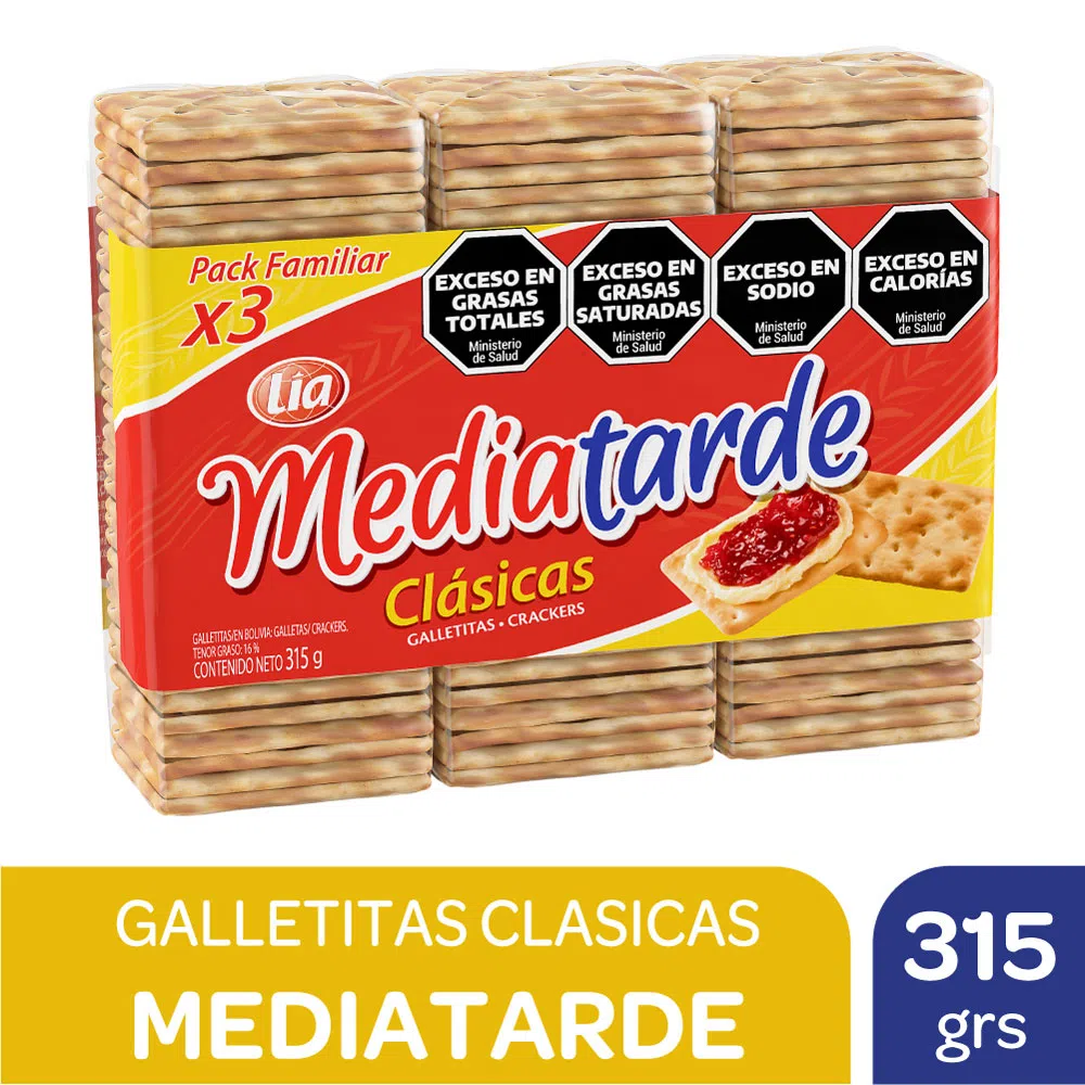 Media Tarde 3x105g