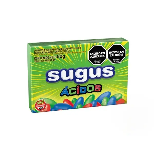 [26621] Sugus Confitados Ácido x50g