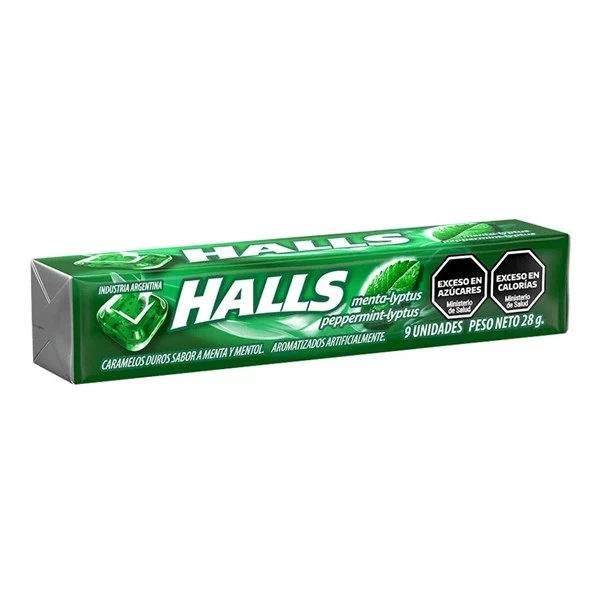 Hall's Menta-Lyptus x28g