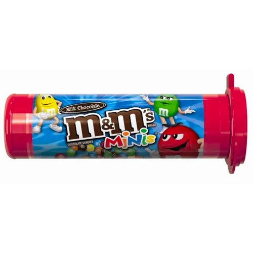 M&M Tubo Mini Leche x31g (12x24)