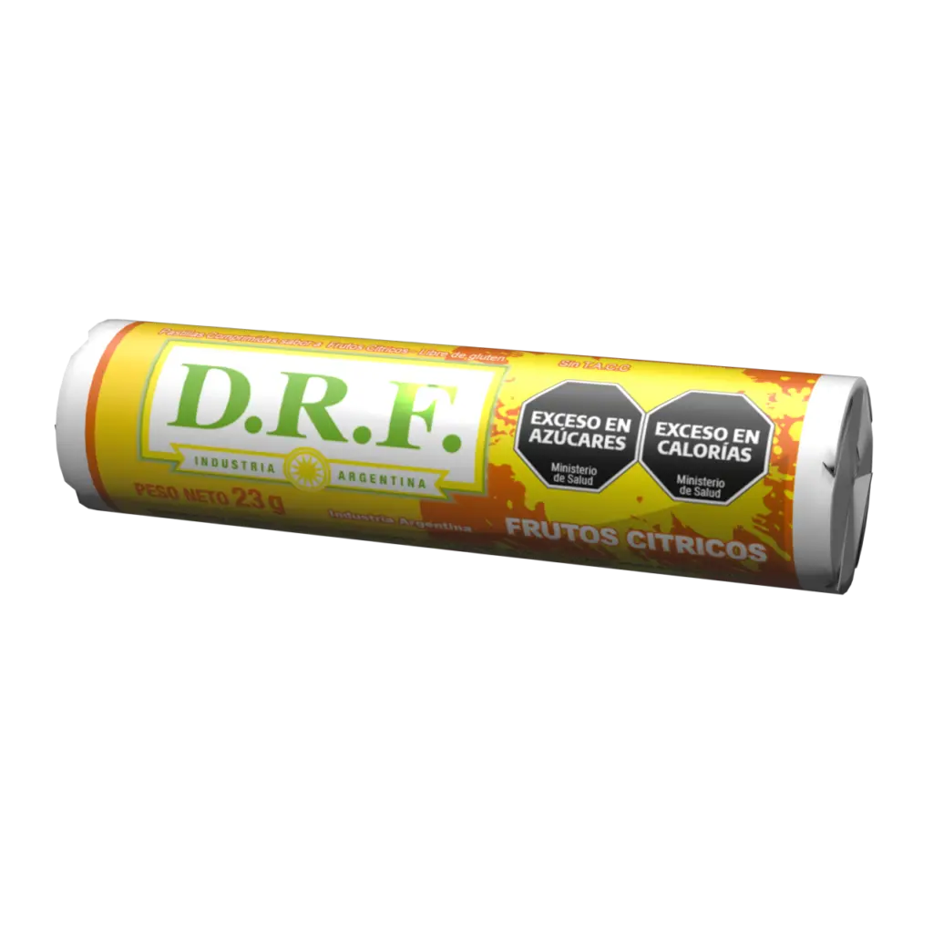 Pastilla DRF Intense Citrus x23g