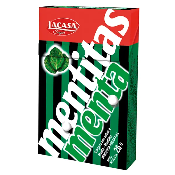 Mentitas Pastilla Menta x26g