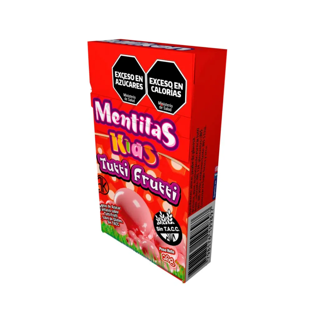 [28933] Mentitas Pastilla KIDS x26g