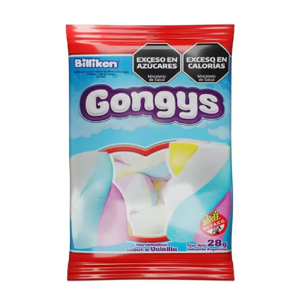 Gongys Malvaviscos Trenza Vainilla x28g
