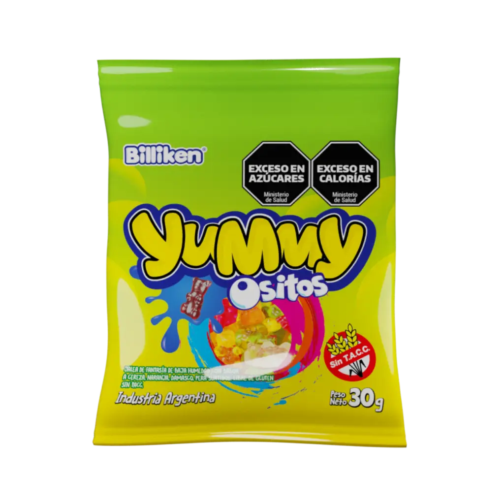 Gomitas Yummy Ositos x30g
