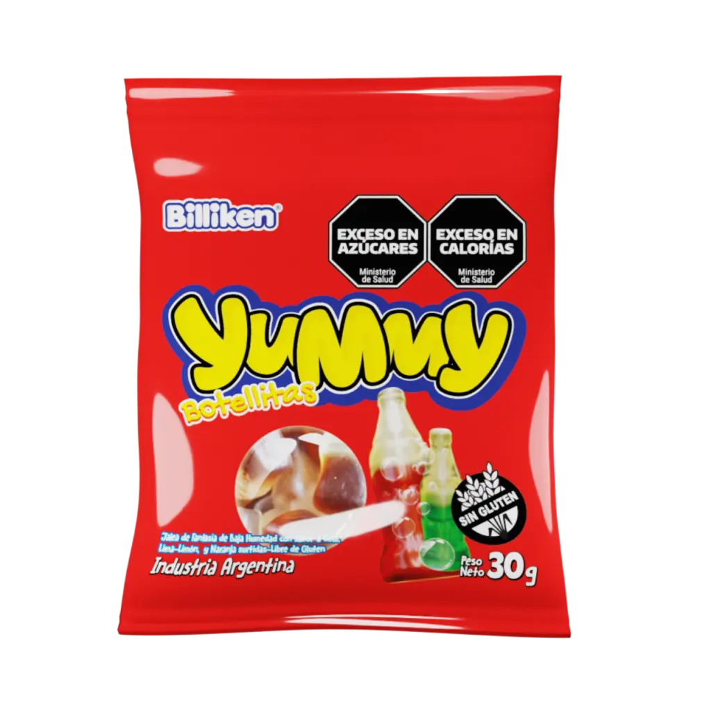Gomitas Yummy Botellita x30g