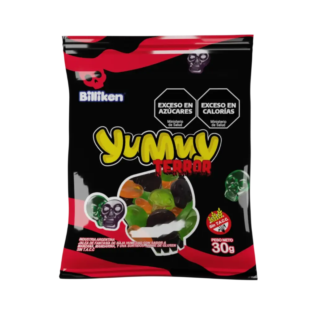 Gomitas Yummy Terror x30g
