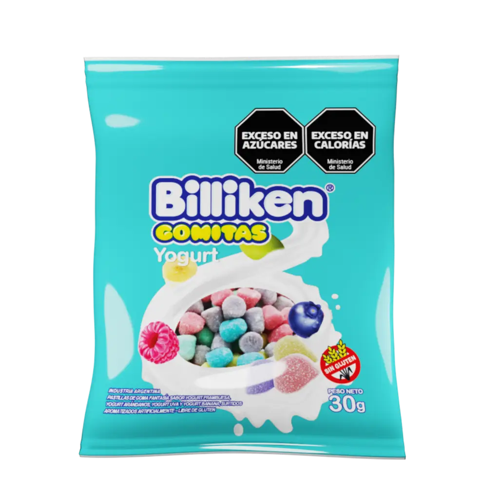 Gomitas Billiken Yogurt x30g