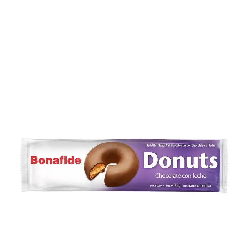 Donuts Leche Bonafide x78g