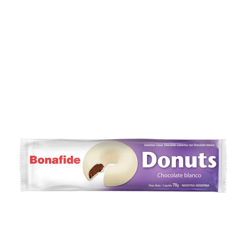 Donuts Blancas Bonafide x78g