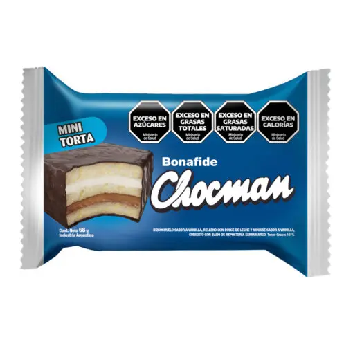 [37036] Chocman Mini Torta x68g