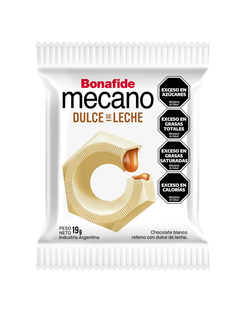 Mecano Tuerca Blanco x19g