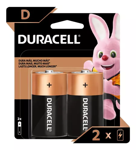 Duracell Alcalina D x2