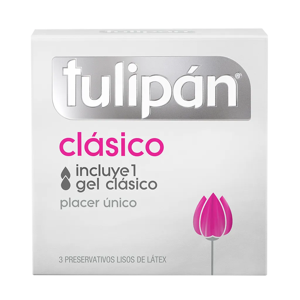 Profiláctico Tulipán Clásico x1u (30x16)