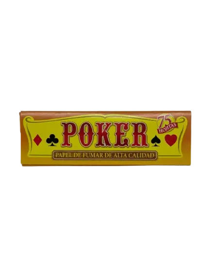 Papel Poker Alargado x75 hojas
