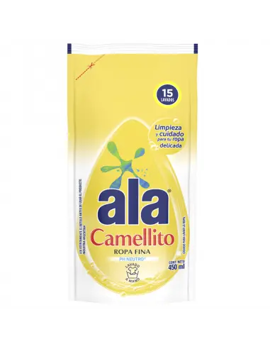 [72237] Ala Jabón Liquido Camellito Ropa Fina x450ml