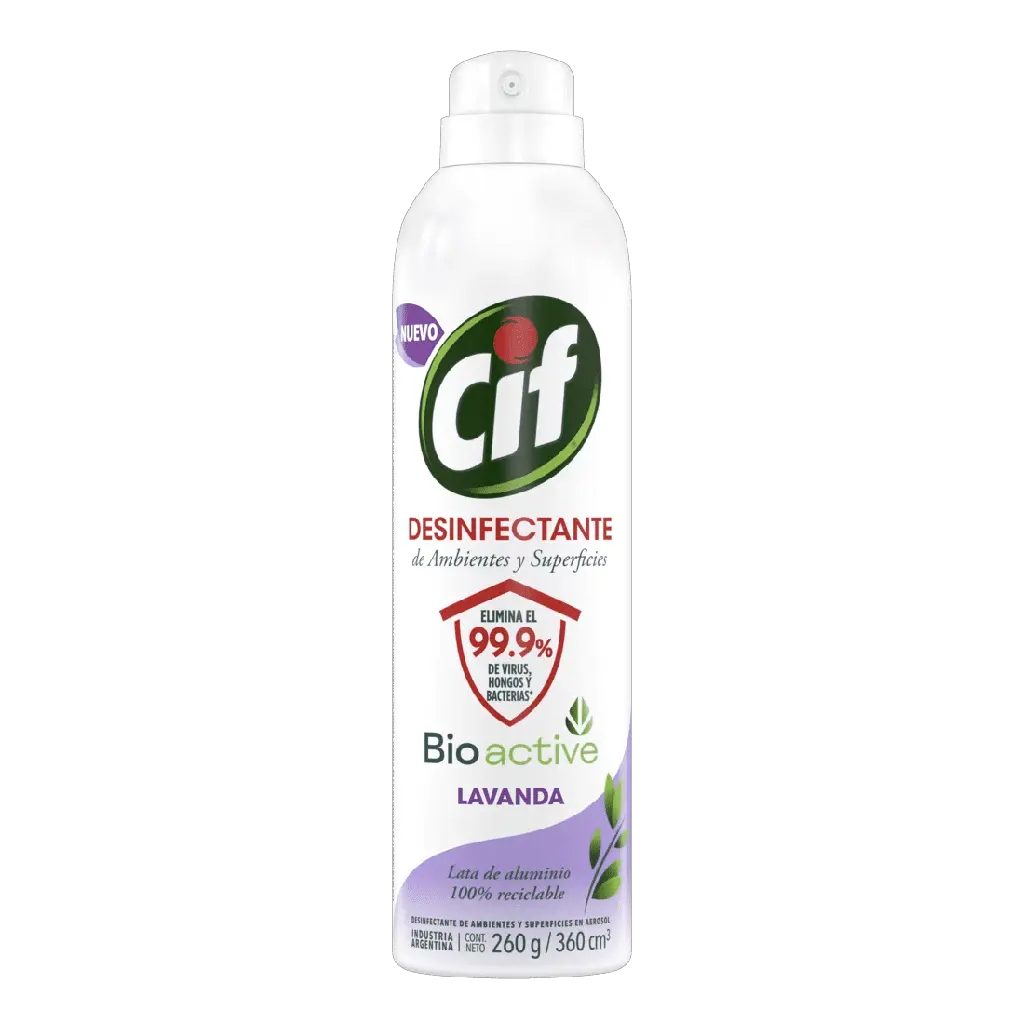 Cif Aerosol Desinfectante Lavanda x260g