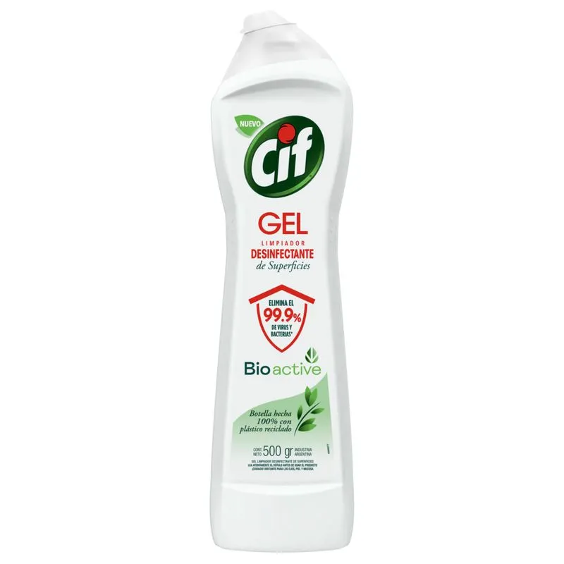 Cif Gel Limpia Superficies Bioactive x500g