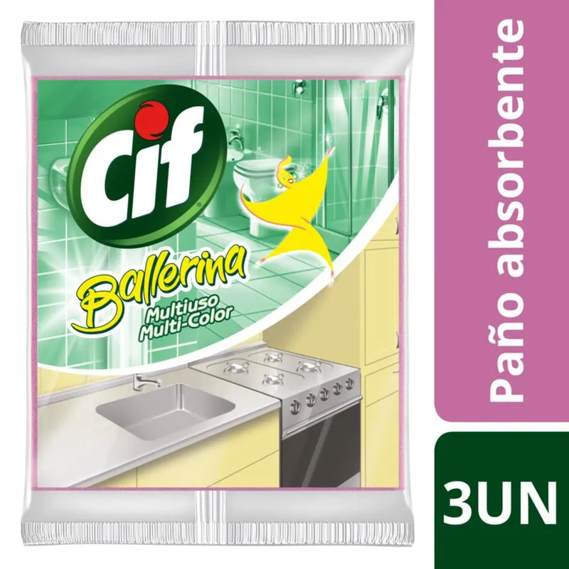 [72644] Ballerina Cif Multiuso x3u