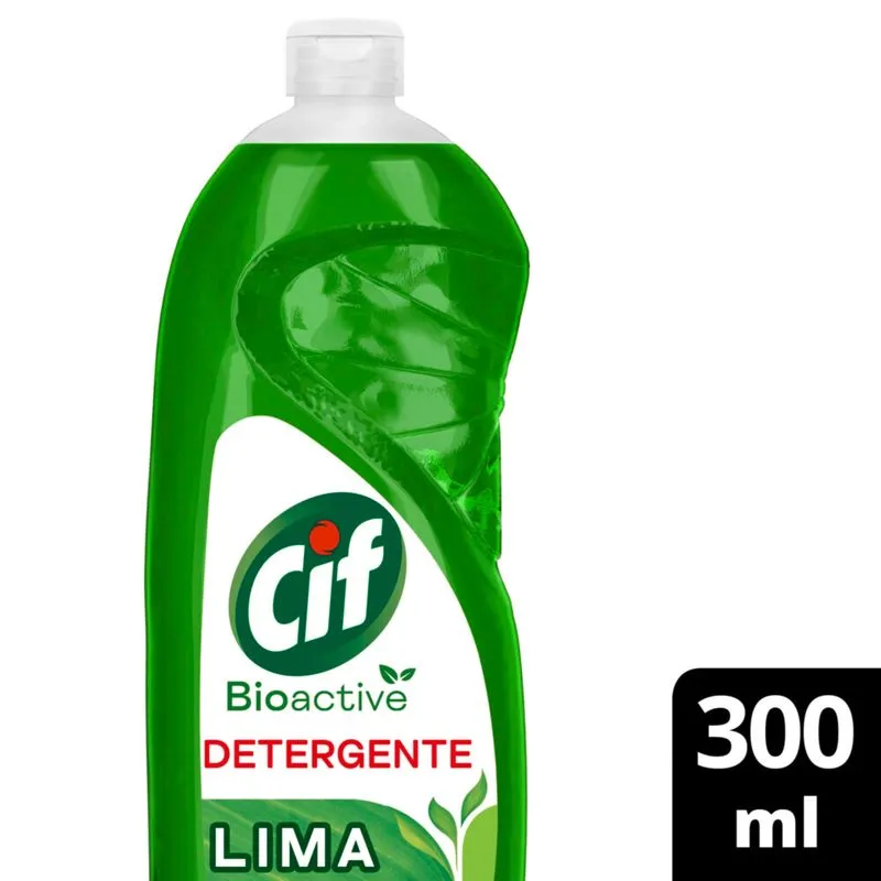 [72710] Cif Lavavajilla Lima Bioactive x300ml