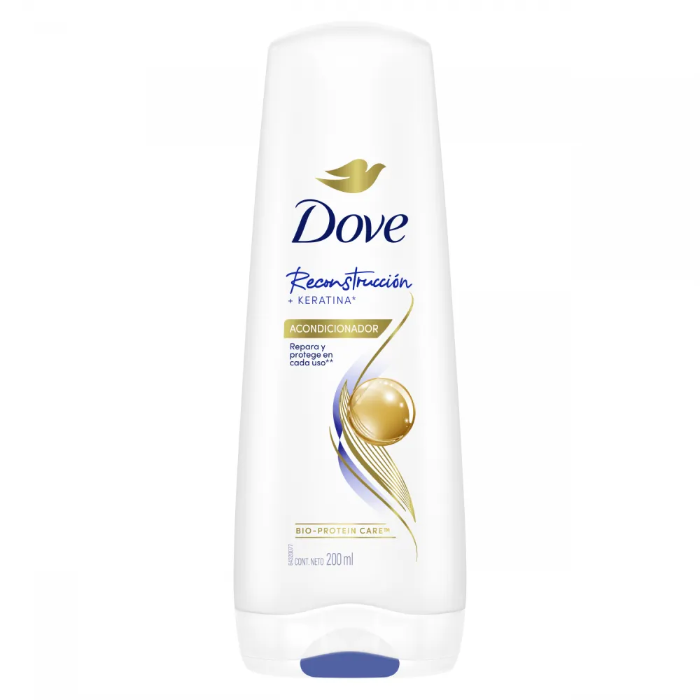 [74013] Dove Acondicionador Reconstrucción +Keratina x200ml (x12)