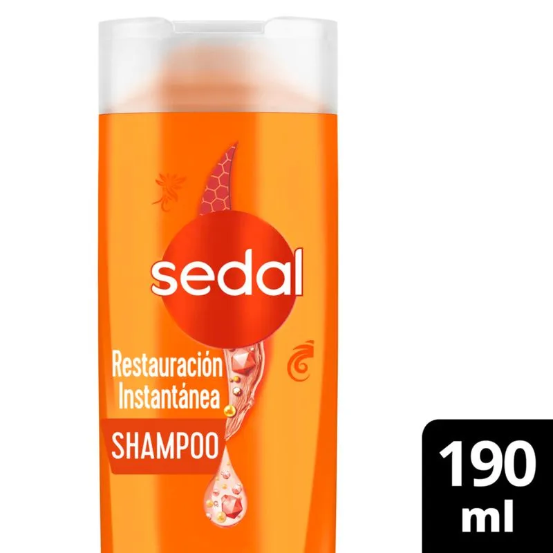 Sedal Shampoo Restauración Instantánea x190ml