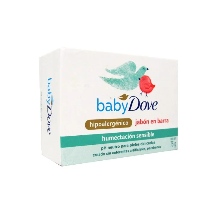 Dove Jabón Baby Sensible Hipoalergénico x75g