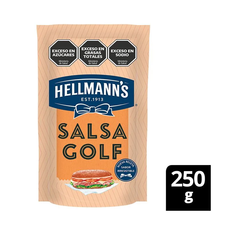 Salsa Golf Hellmanns x250g