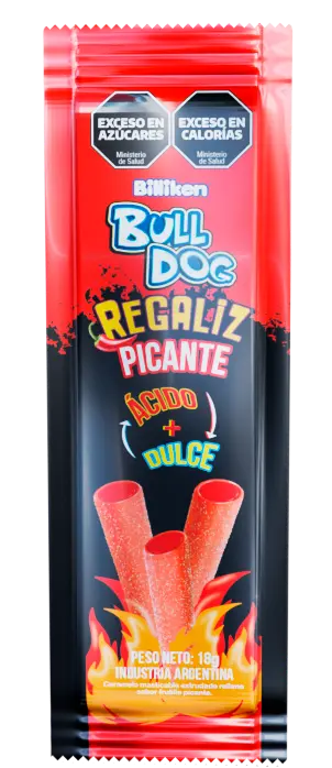 Tubito Bulldog Picante x18g (12x12)
