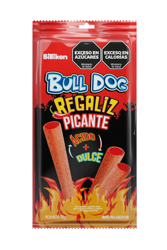Tubito Bulldog Picante x75g