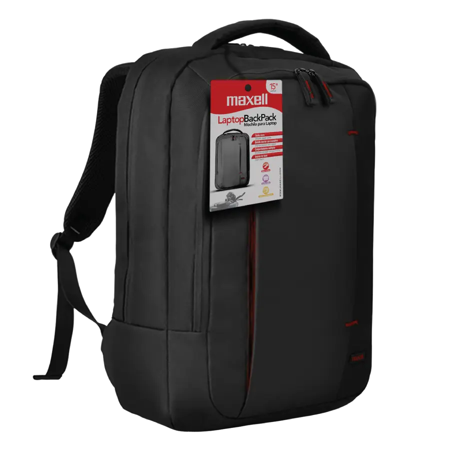 [100002] Mochila Maxell BX-100 Notebook 15.4" Negro