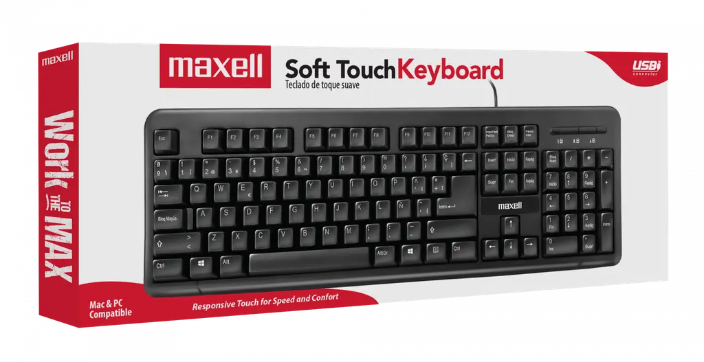 [100012] Teclado Maxell KB-90 Negro