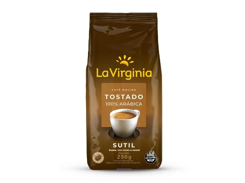 Café Molido La Virginia Tostado Sutil x250g