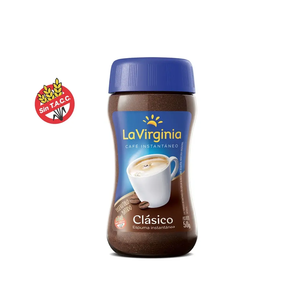 [100016] Café Instantáneo Clásico La Virginia x50g (x6)