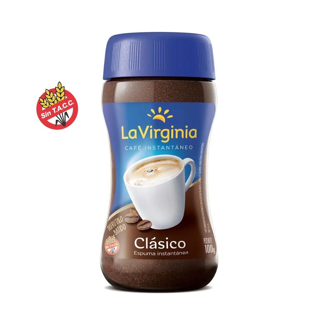 Café Instantáneo La Virginia Clásico x100g